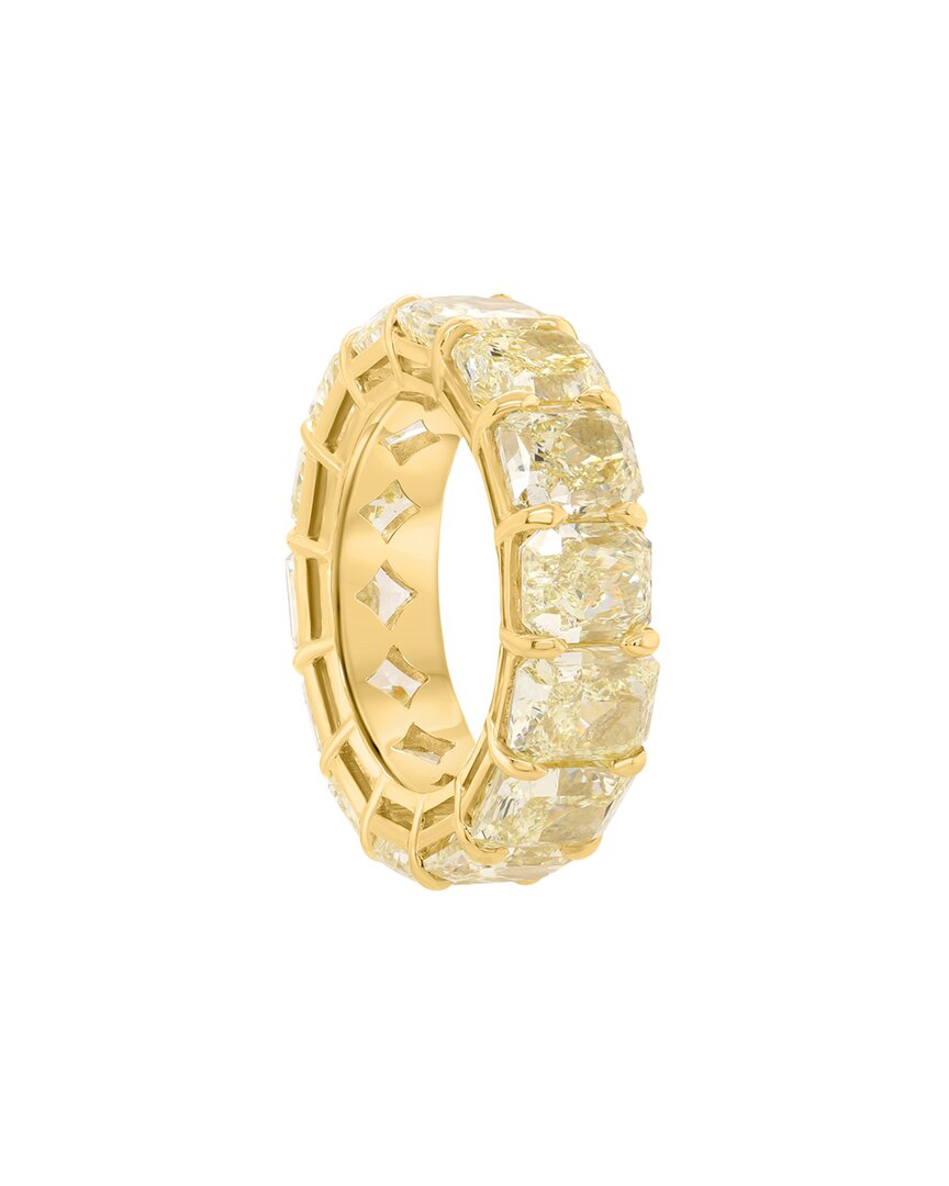Diana M. Fine Jewelry 18k 15.38 Ct. Tw. Diamond Eternity Ring In Gold