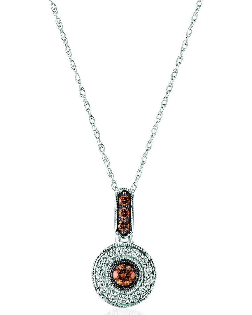 Le Vian ® 14k 0.24 Ct. Tw. Diamond Pendant In Blue