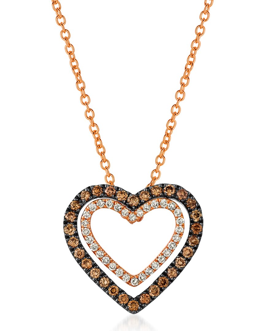 Le Vian ® 14k Rose Gold 0.30 Ct. Tw. Diamond Pendant