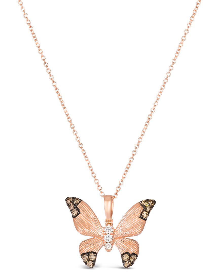Le Vian ® 14k Rose Gold 0.30 Ct. Tw. Diamond Pendant
