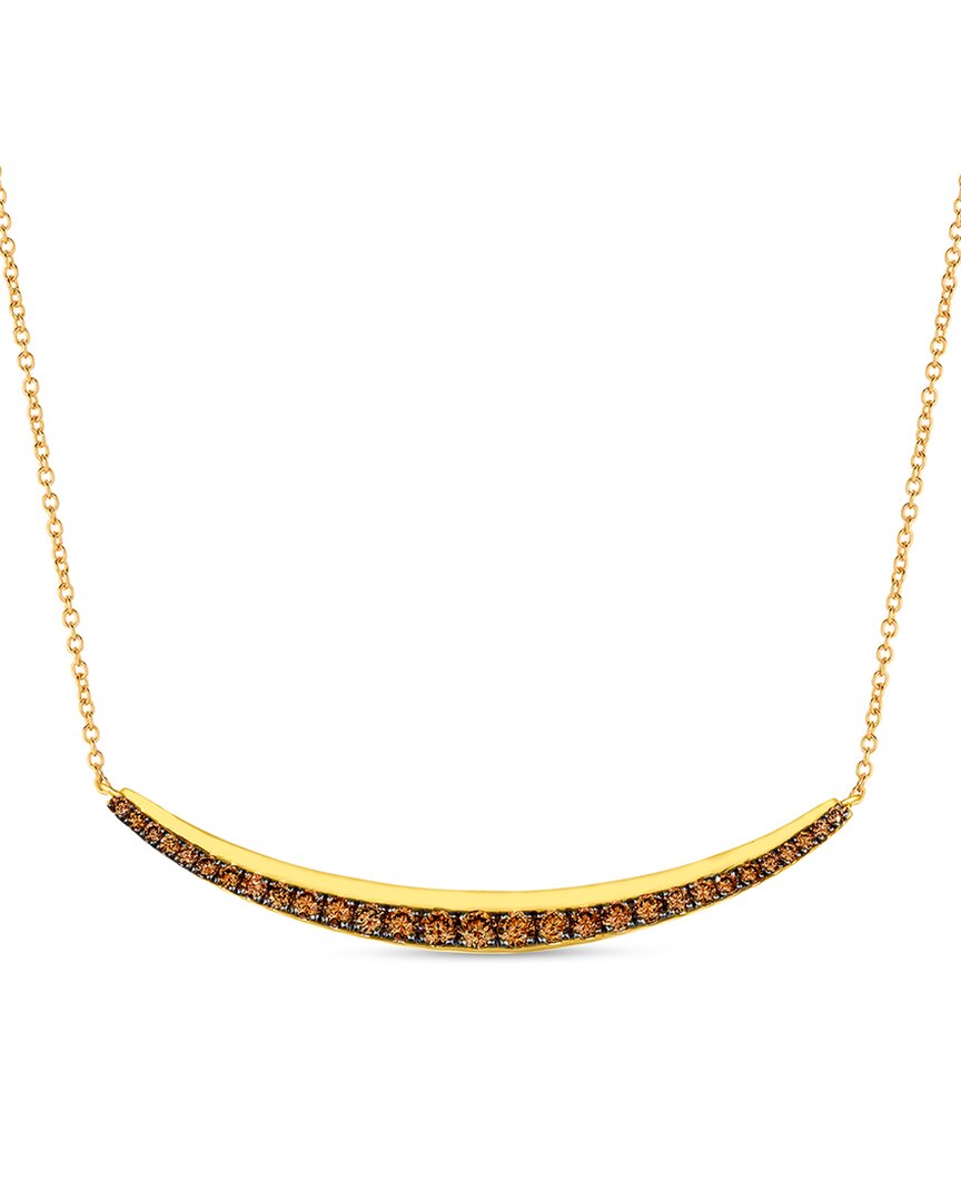 Le Vian ® 14k 0.70 Ct. Tw. Diamond East West Necklace In Gold
