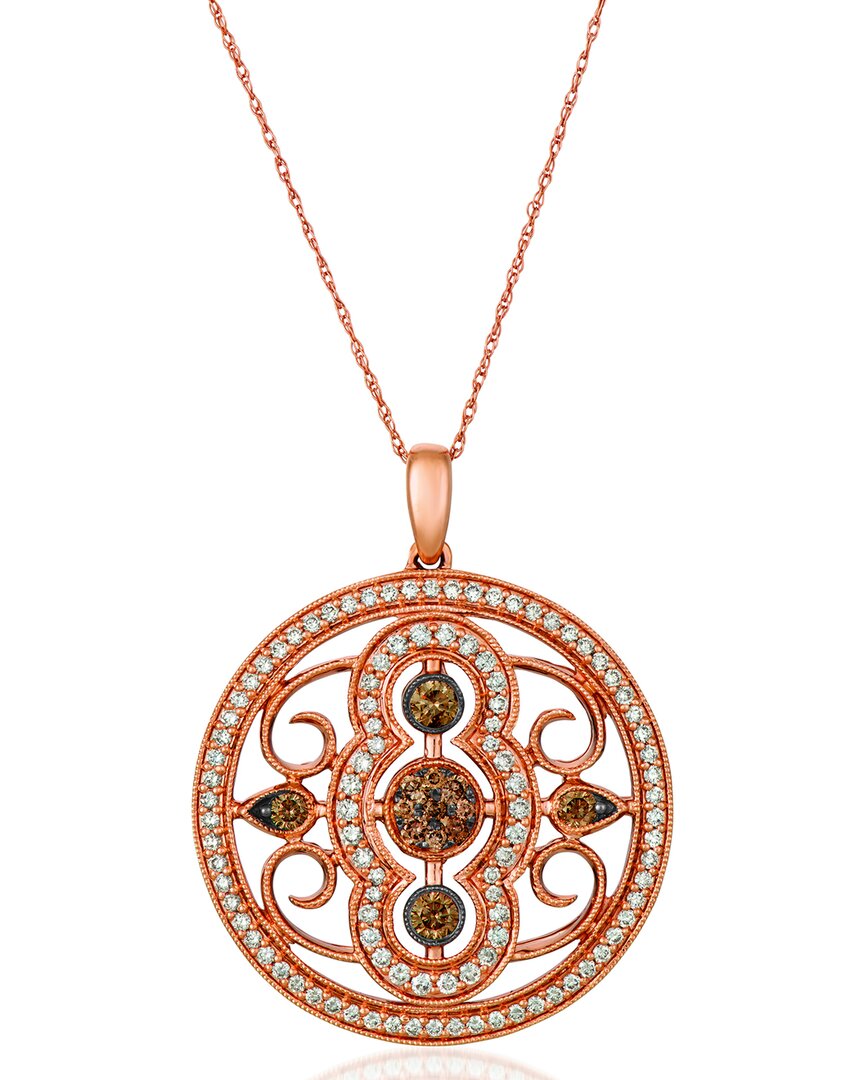 Le Vian ® Vanilla Diamonds® 14k Rose Gold 1.06 Ct. Tw. Diamond Pendant