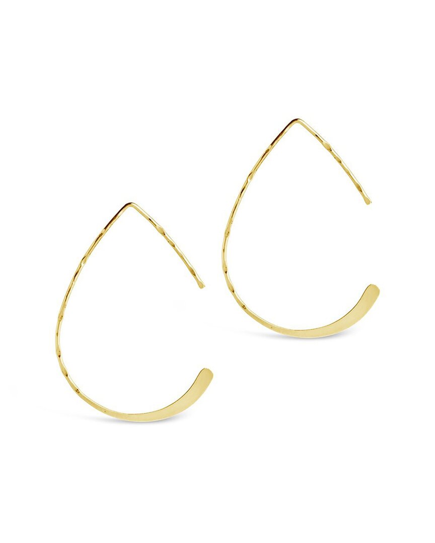Sterling Forever 14k Over Silver Threader Earrings