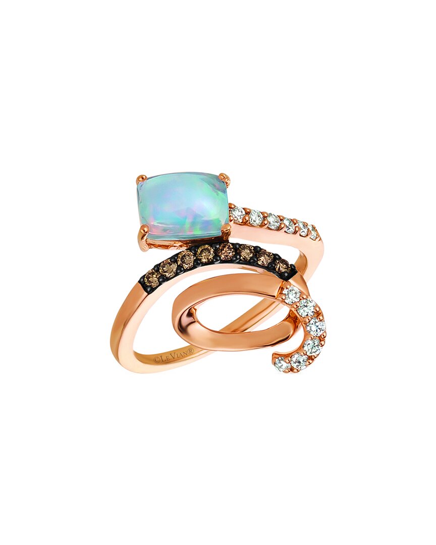Le Vian Chocolatier 14k Strawberry Gold 1.00 Ct. Tw. Opal Ring