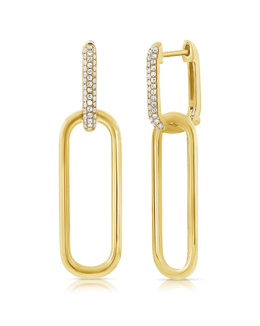 Sabrina Designs 14k 0.60 Ct. Tw. Diamond Link Earrings