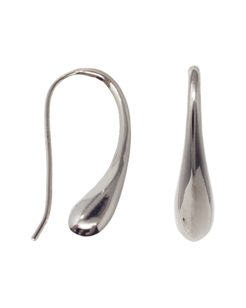 Cloverpost Comment Silver Earrings In Metallic
