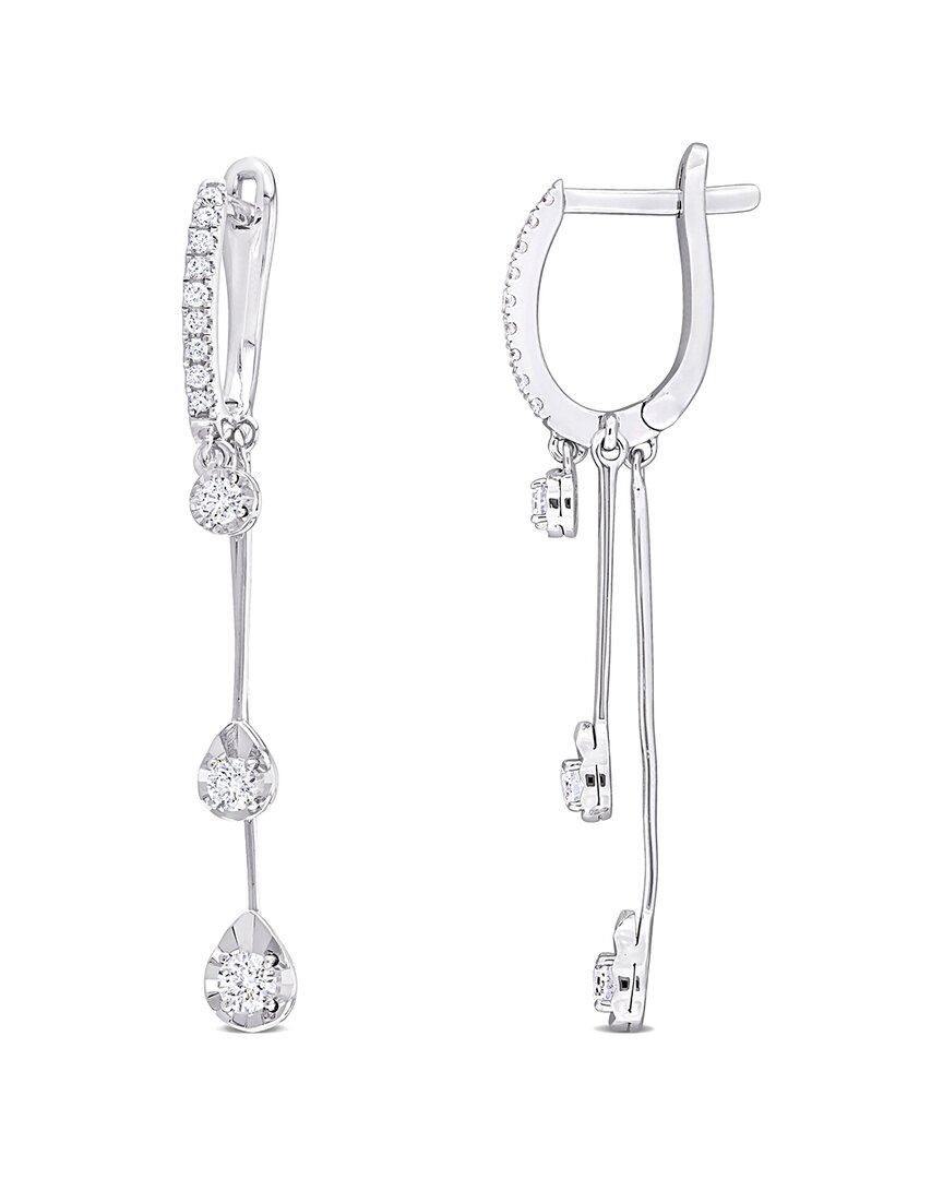 Rina Limor 14k 0.42 Ct. Tw. Diamond Drop Earrings