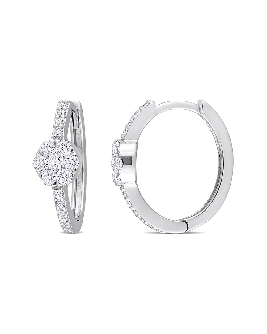 Rina Limor 14k 0.67 Ct. Tw. Diamond Hoops