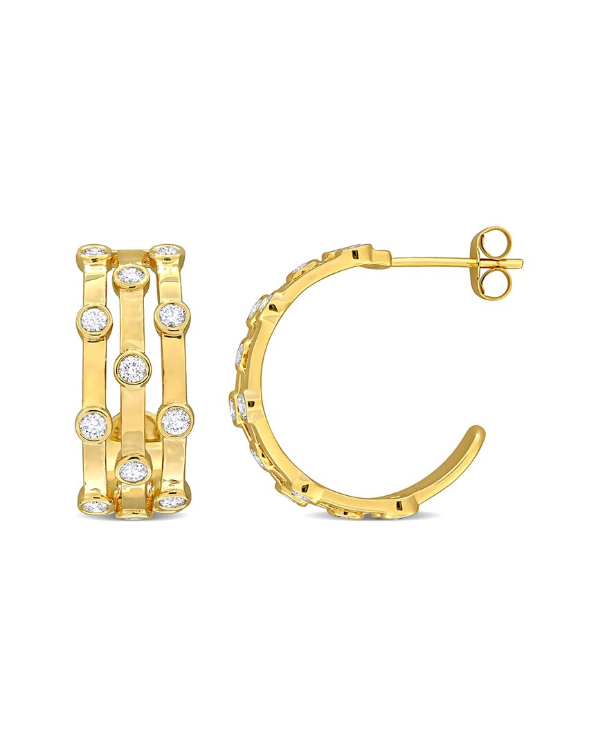 RINA LIMOR RINA LIMOR 14K 0.92 CT. TW. DIAMOND HOOPS