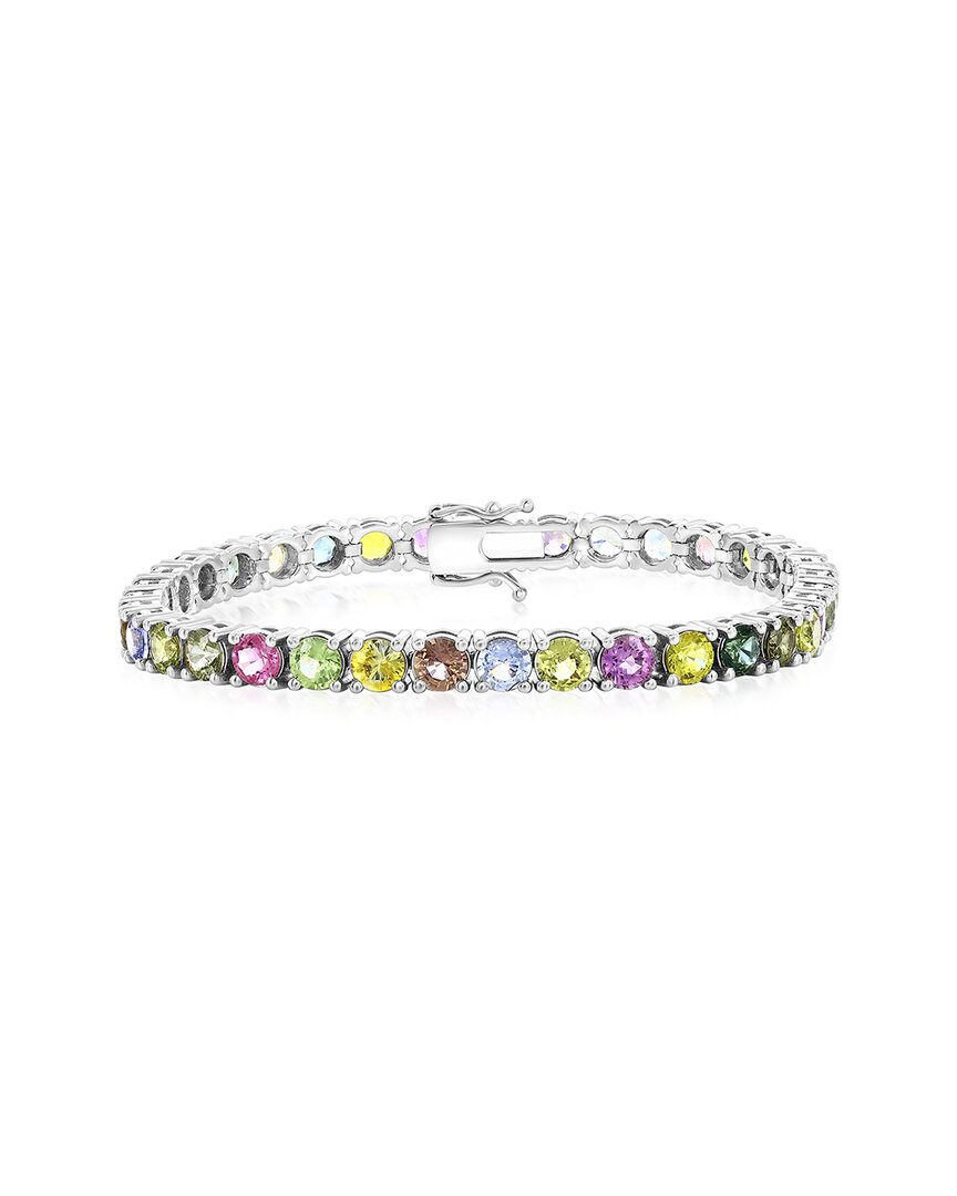 Jewels By Viomo 14k 16.04 Ct. Tw. Sapphire Tennis Bracelet