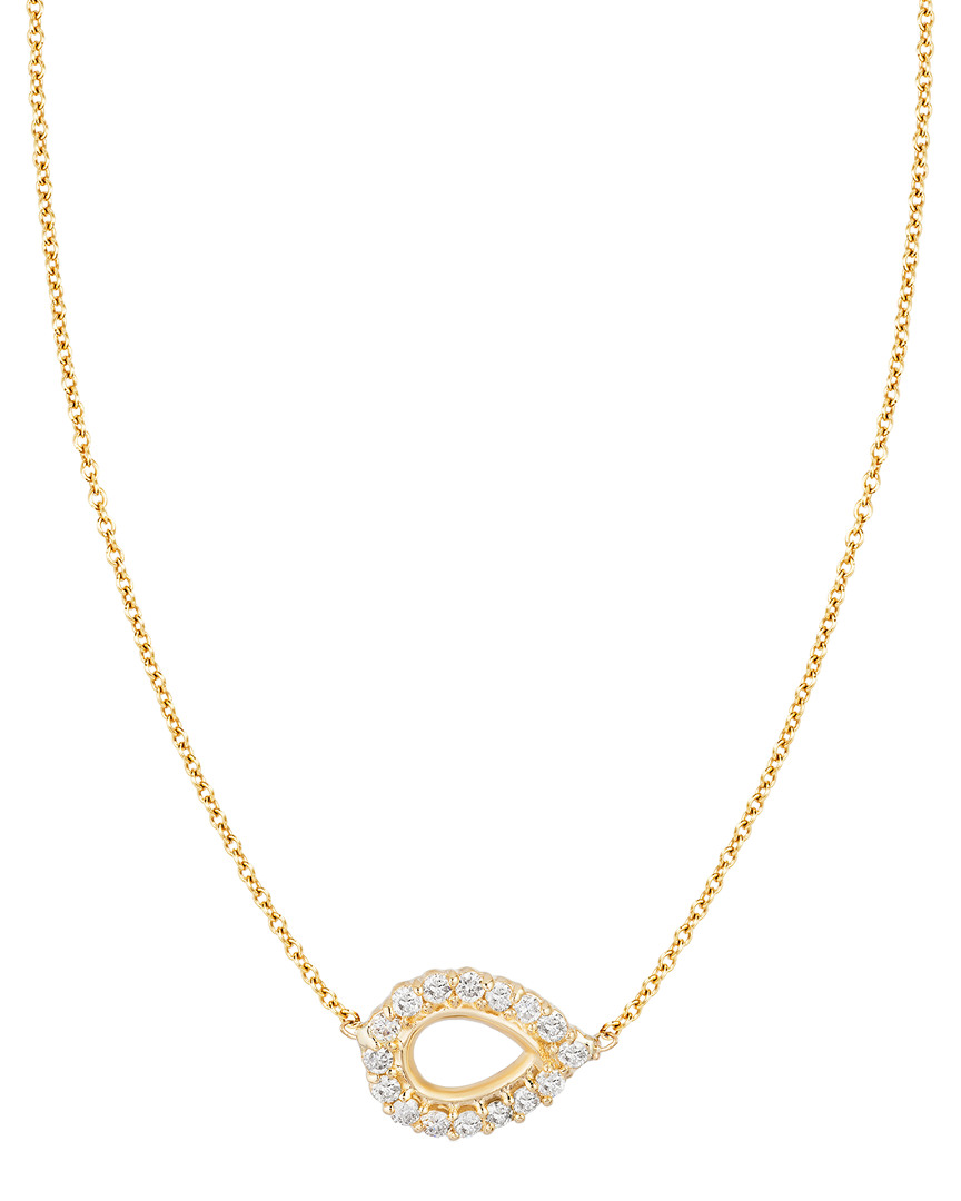 Ariana Rabbani 14k 0.15 Ct. Tw. Diamond Necklace In Gold