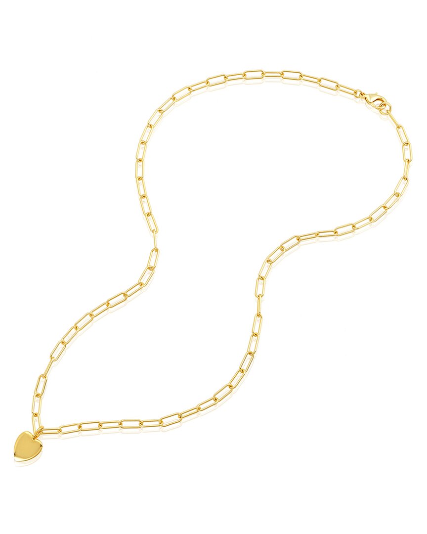 Shop Adornia 14k Plated Paperclip Chain Necklace