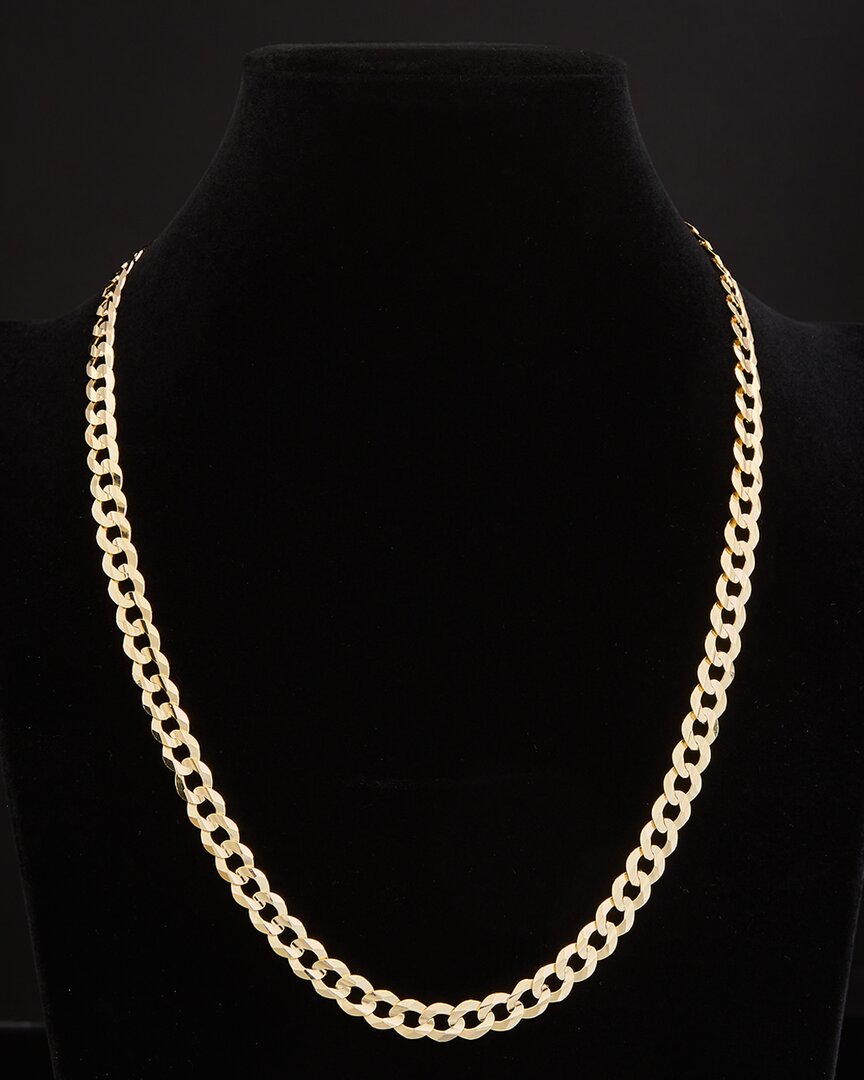 Italian Gold Cuban Miami Link Necklace