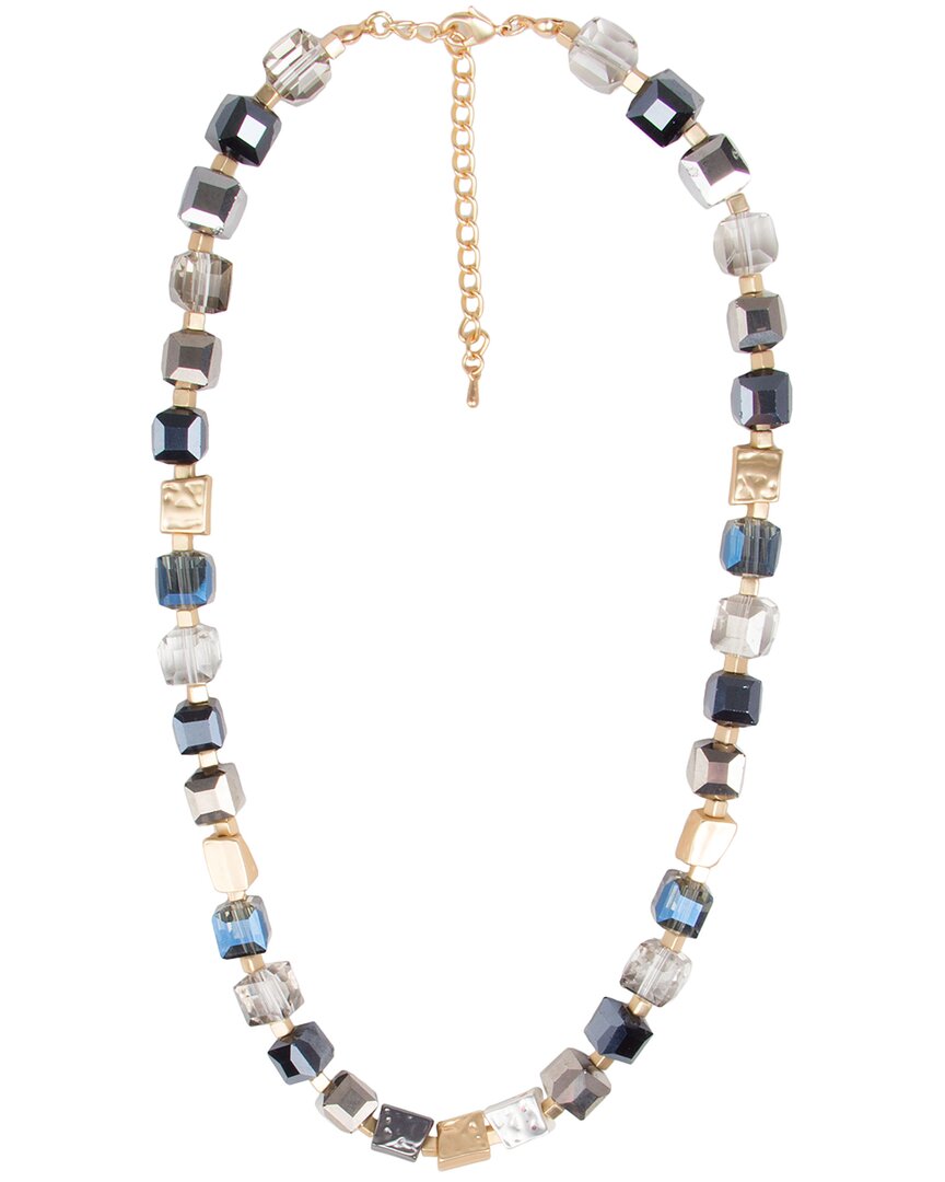 Shop Saachi Crystal Faceted Bead And Stone Necklace