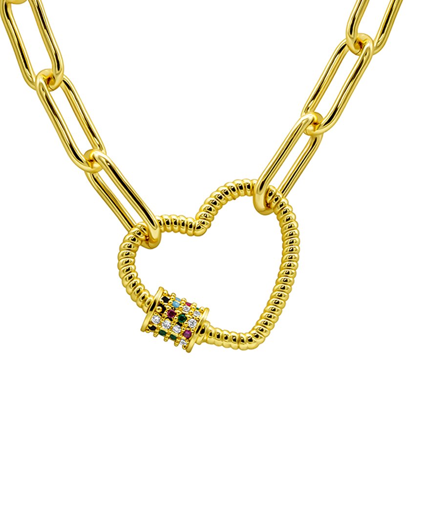 Adornia 14k Plated Pendant Necklace