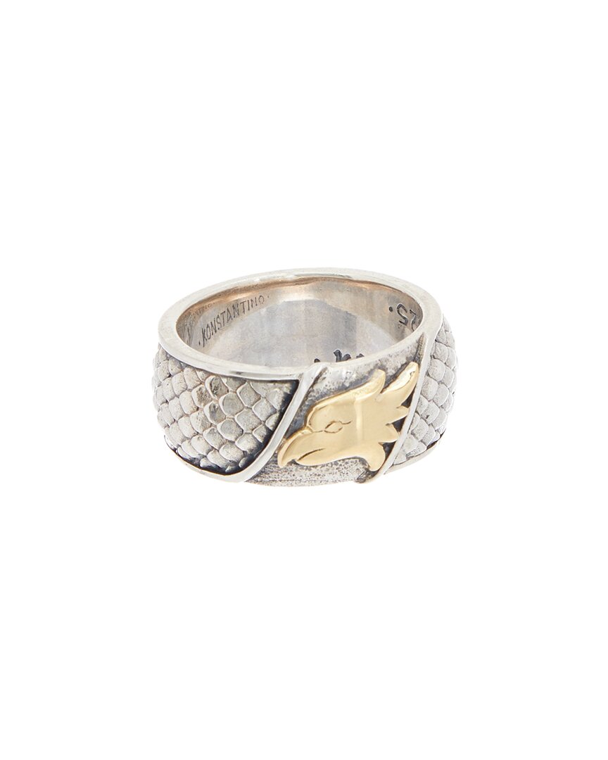 Konstantino Heonos 18k & Silver Ring