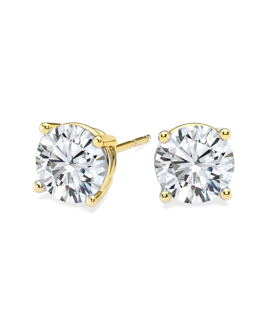 Shop Diana M Lab Grown Diamonds Diana M. Fine Jewelry 14k 3.00 Ct. Tw. Lab Grown Diamond Studs