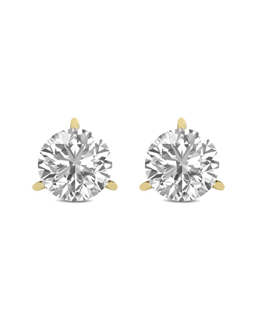 Diana M Lab Grown Diamonds Diana M. Fine Jewelry 14k 3.00 Ct. Tw. Lab Grown Diamond Studs
