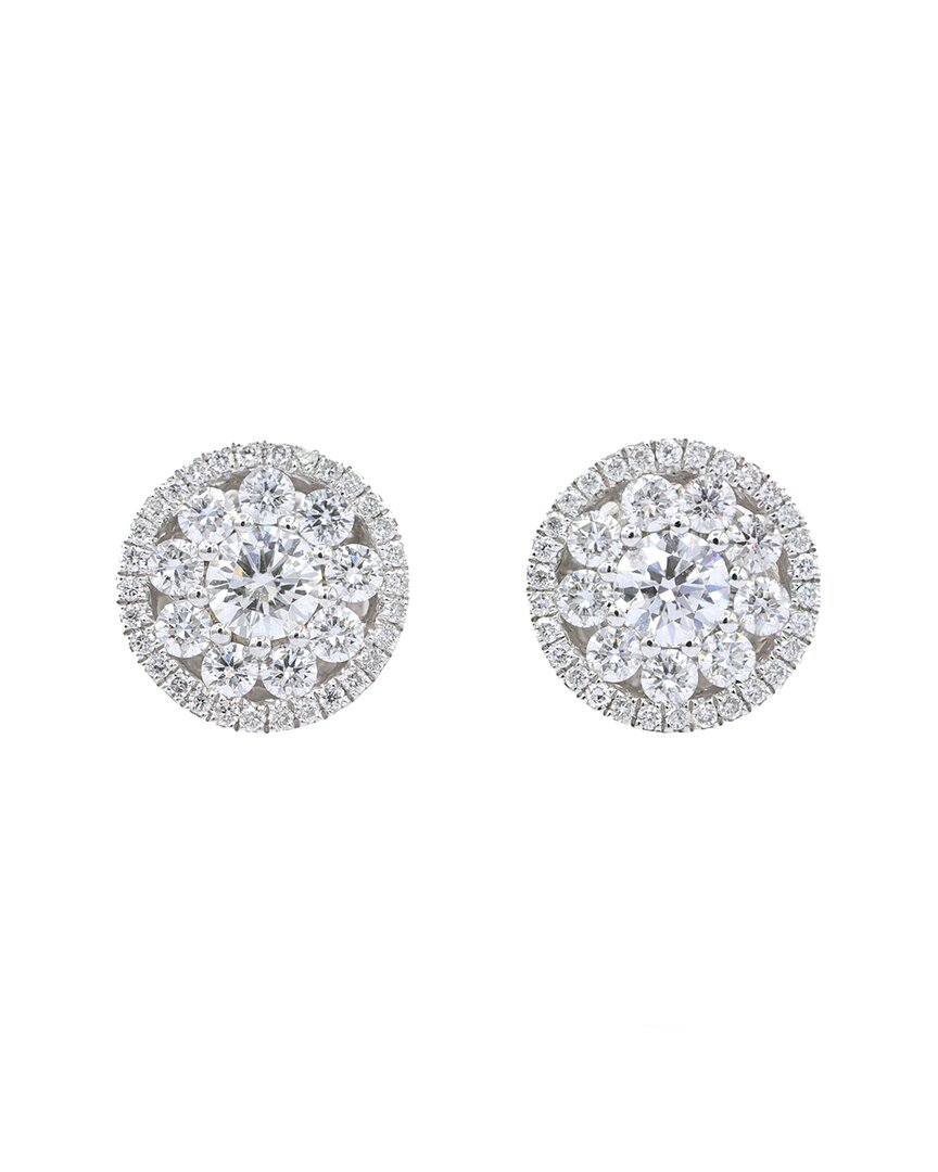 Diana M. Fine Jewelry 18k 1.20 Ct. Tw. Diamond Studs