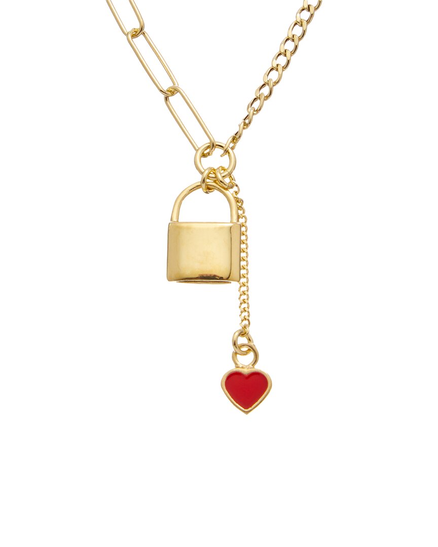 Meshmerise 18k Over Silver Necklace