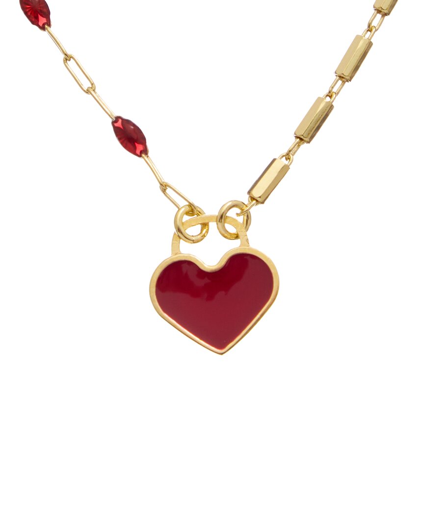 Meshmerise 18k Over Silver Necklace