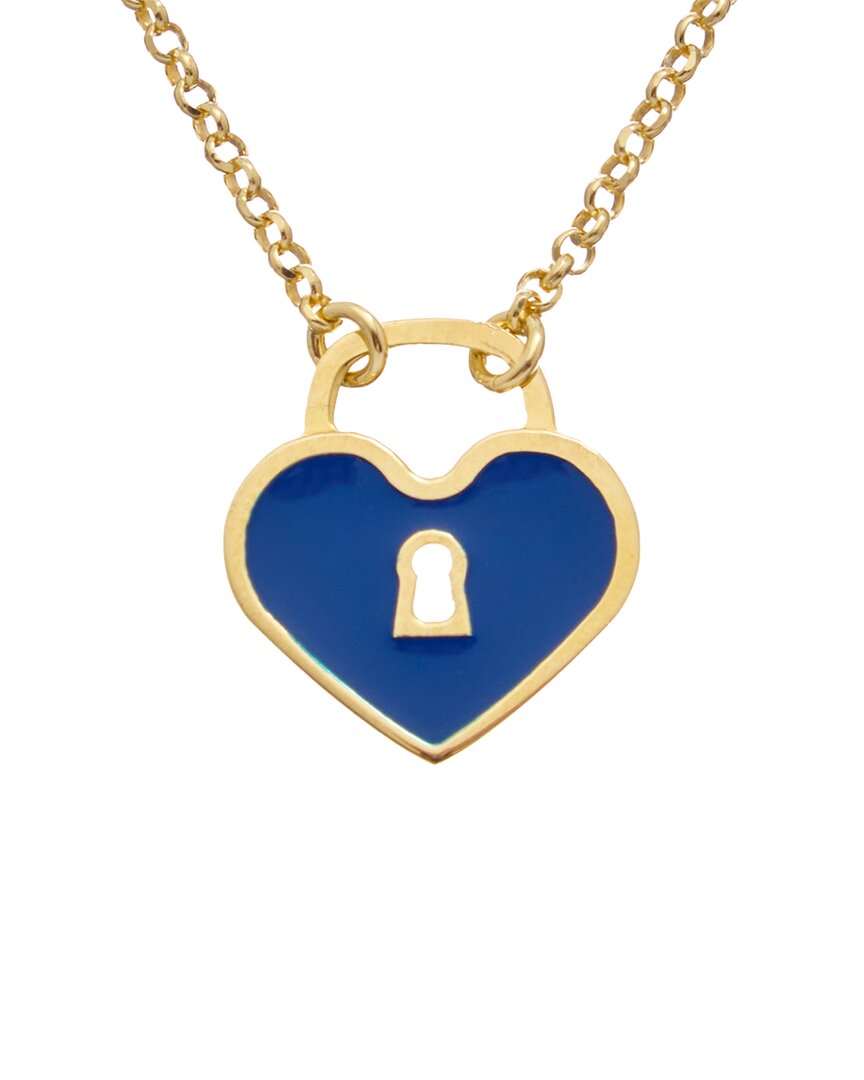 Meshmerise 18k Over Silver Necklace