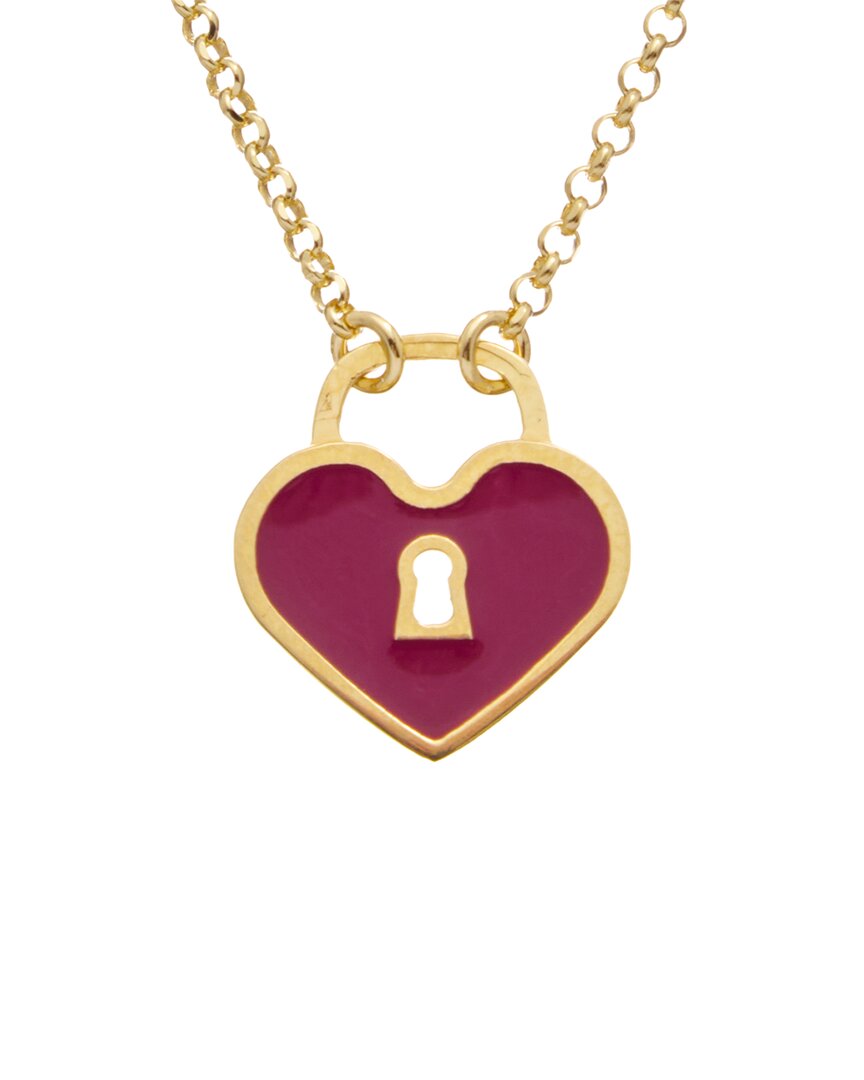 Meshmerise 18k Over Silver Necklace