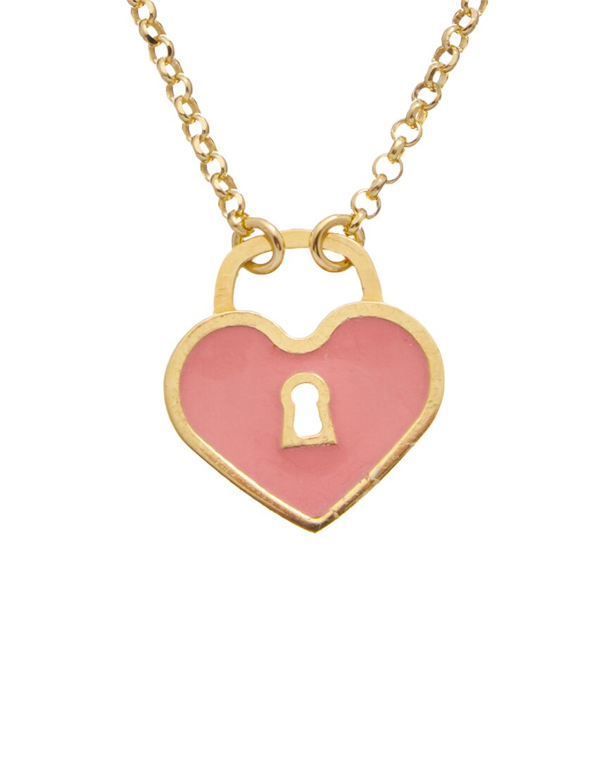 Meshmerise 18k Over Silver Necklace