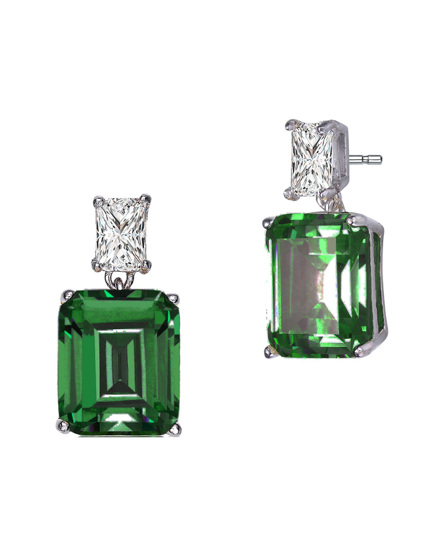 Genevive Silver Earrings