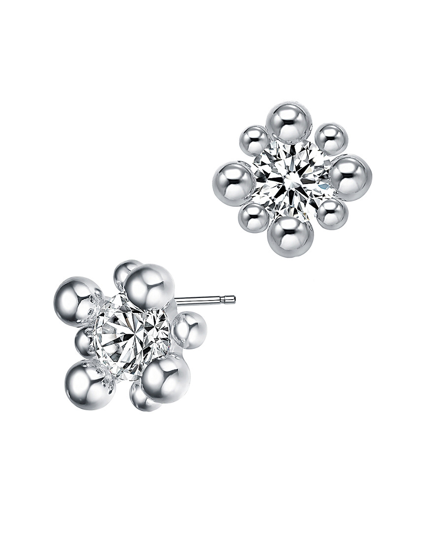 Genevive Silver Earrings