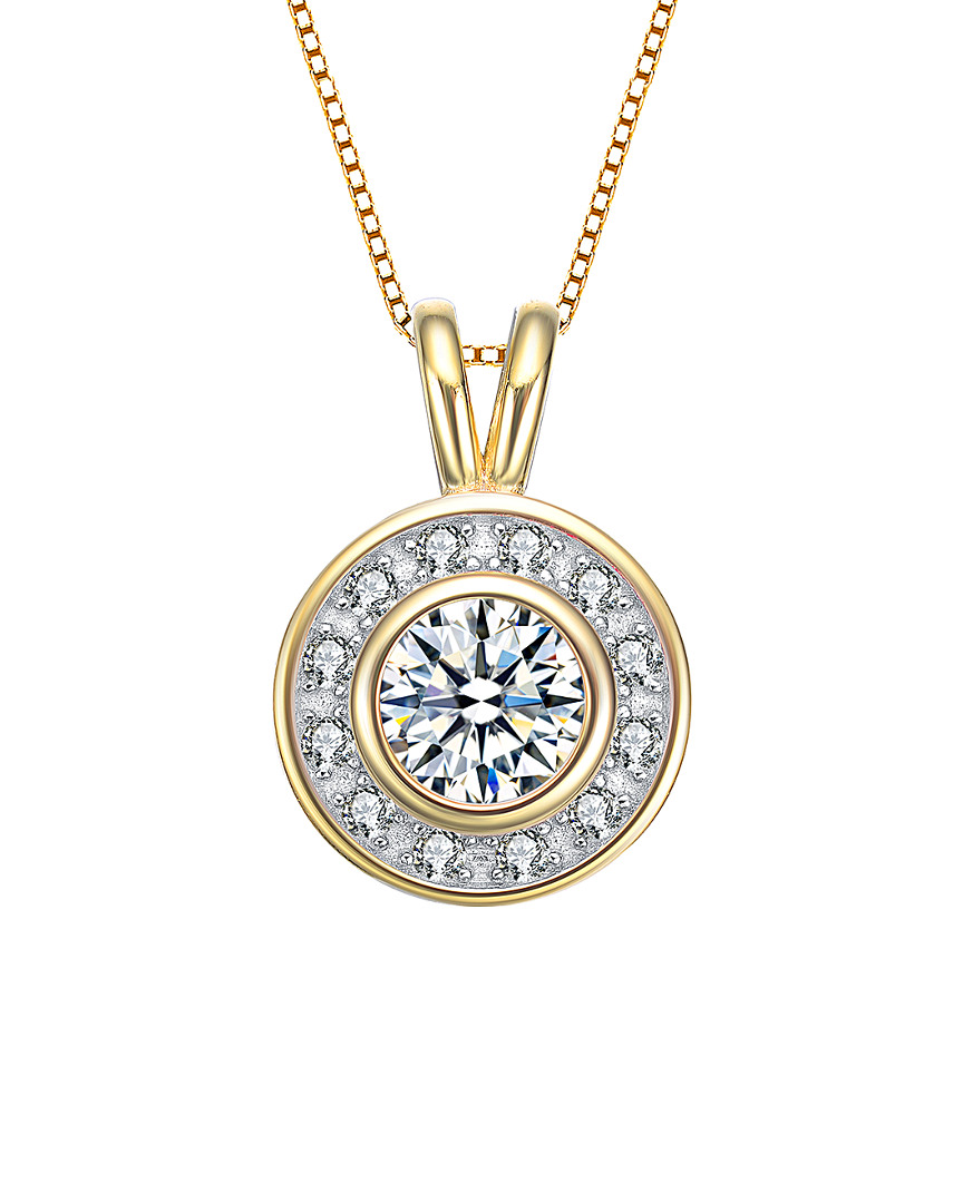 Genevive 14k Over Silver Necklace