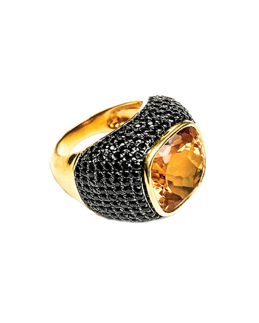 Arthur Marder Fine Jewelry Gold Over Silver Gemstone Ring
