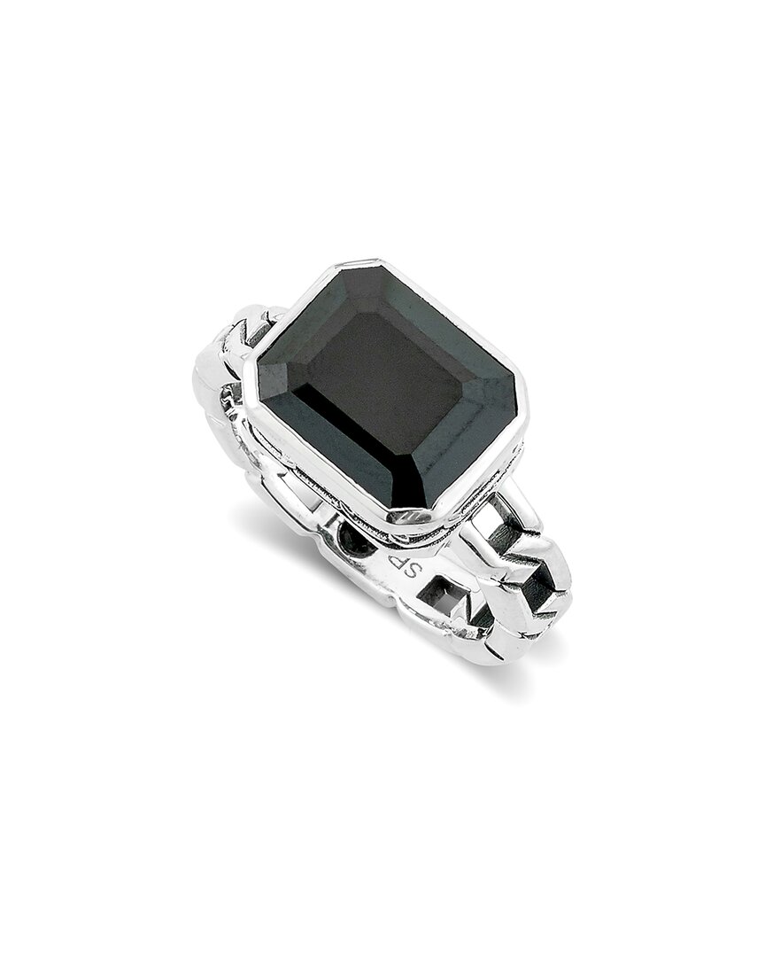 Samuel B. Silver 6.01 Ct. Tw. Spinel Ring