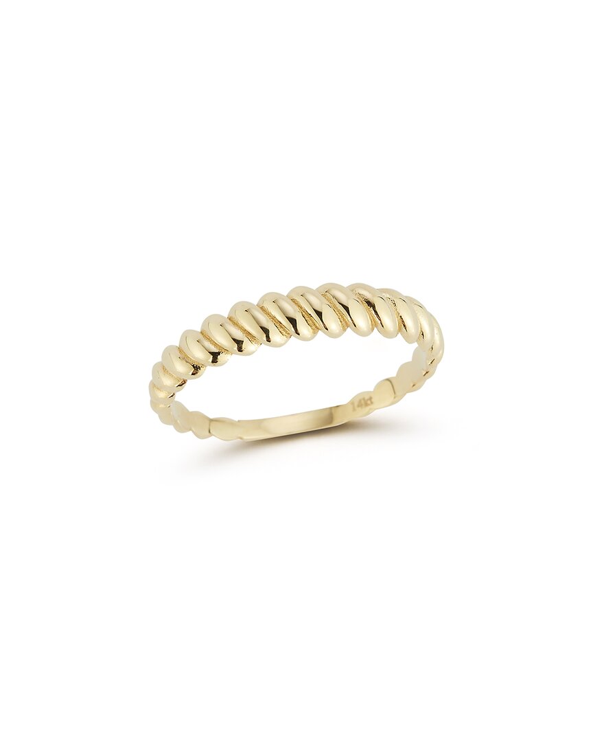 Ember Fine Jewelry 14k Graduated Twist Ring