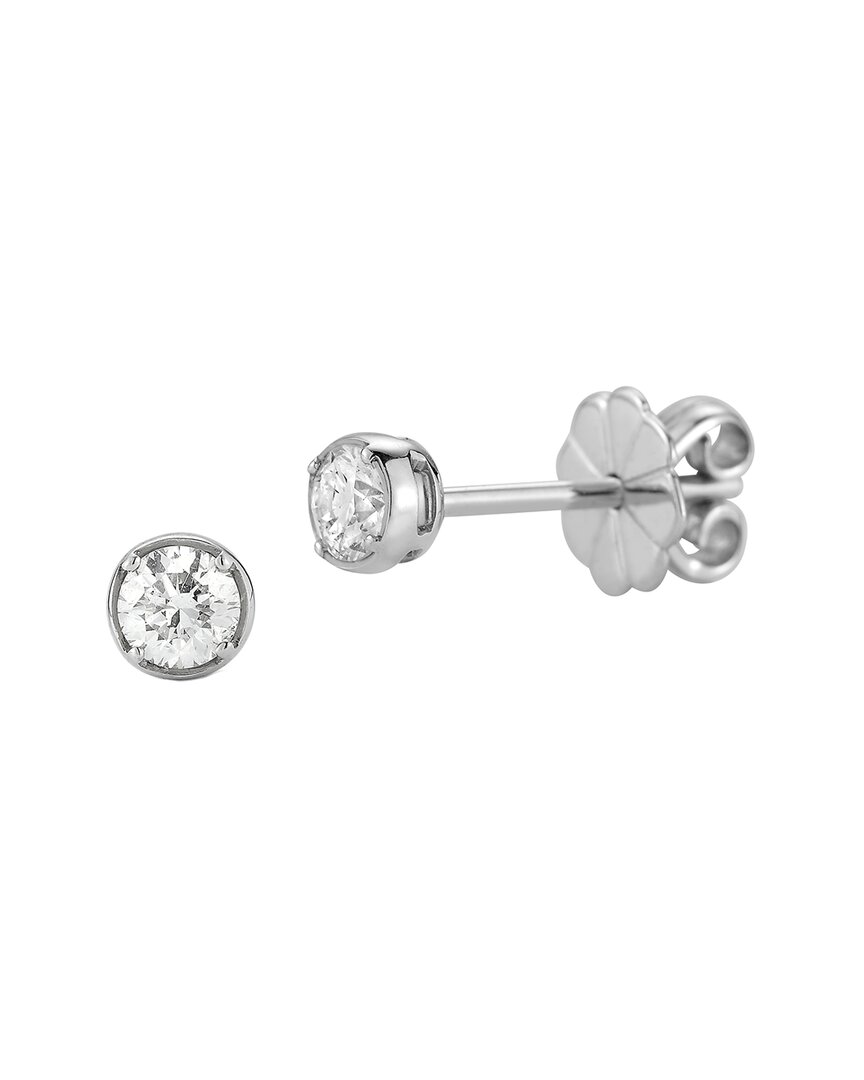 Nephora 14k 0.35 Ct. Tw. Diamond Earrings In Metallic