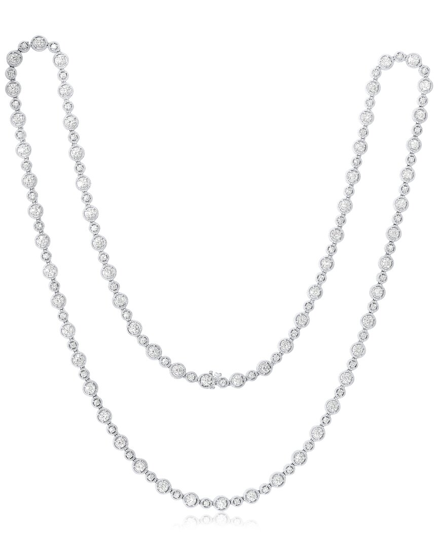 Diana M. Fine Jewelry 18K 18.10 ct. tw. Diamond Necklace