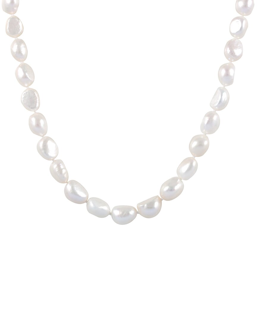 Splendid Pearls 14k 10-11mm Pearl Necklace
