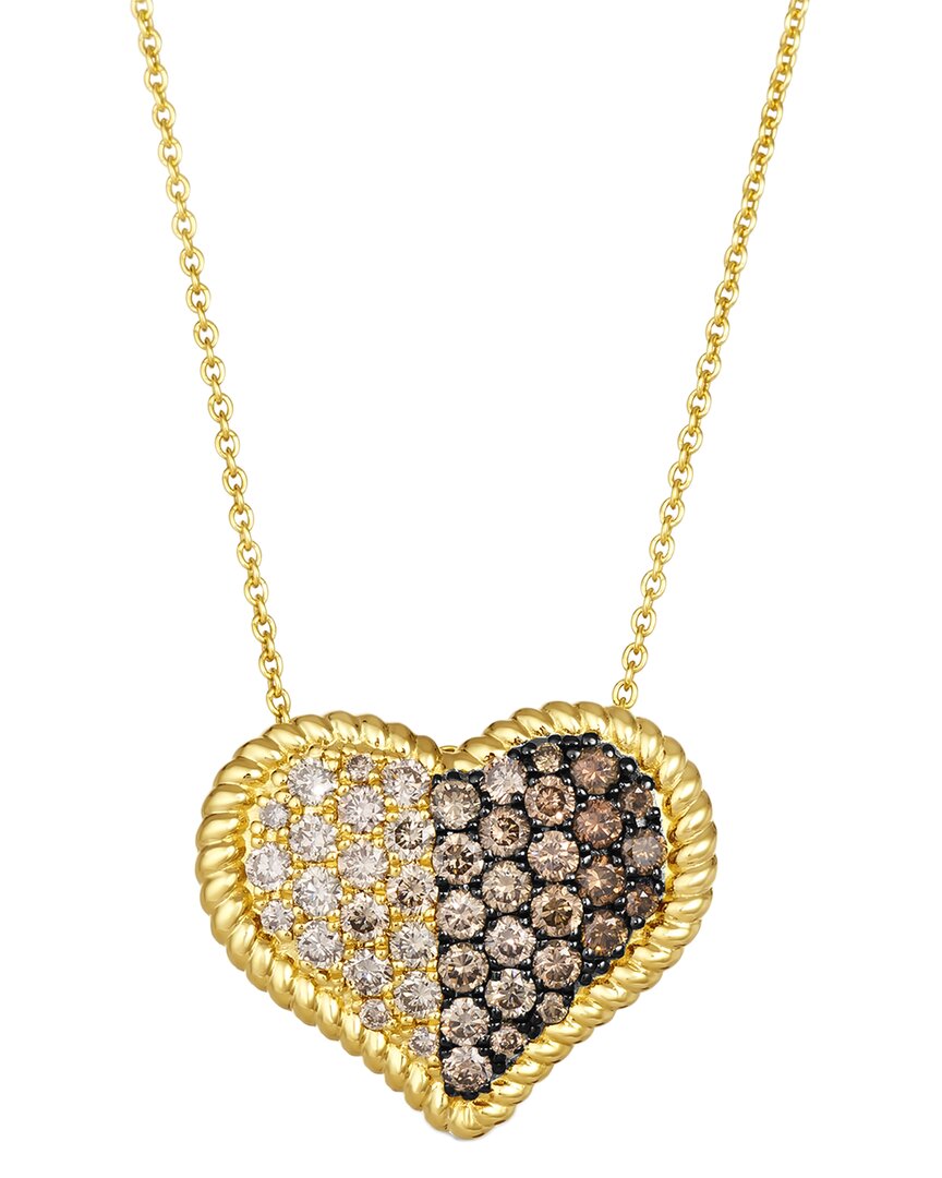 Le Vian Euphoria Chocolate 14k 0.13 Ct. Tw. Diamond Pendant