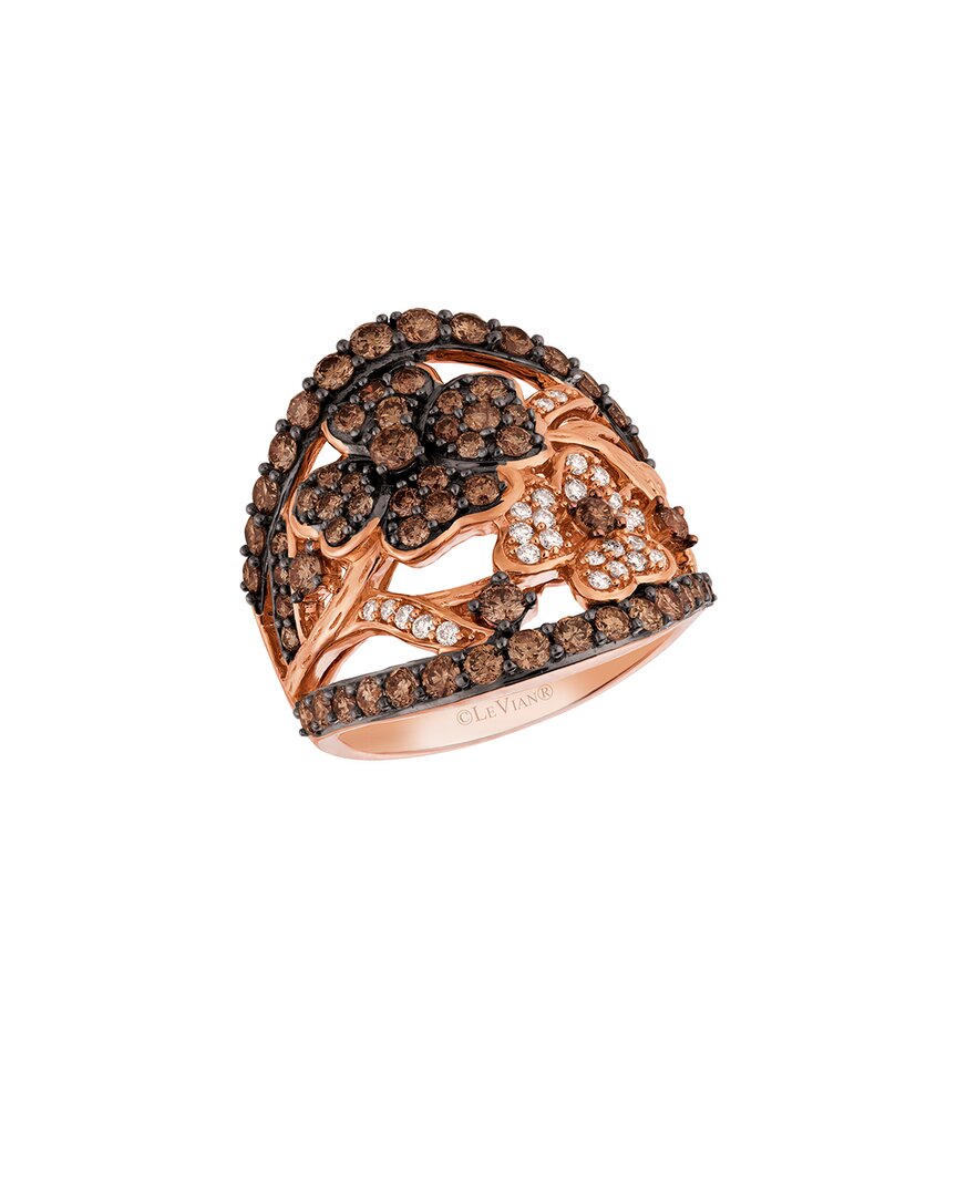 Le Vian ® Natural Diamonds 14k 0.49 Ct. Tw. Diamond Ring In Brown