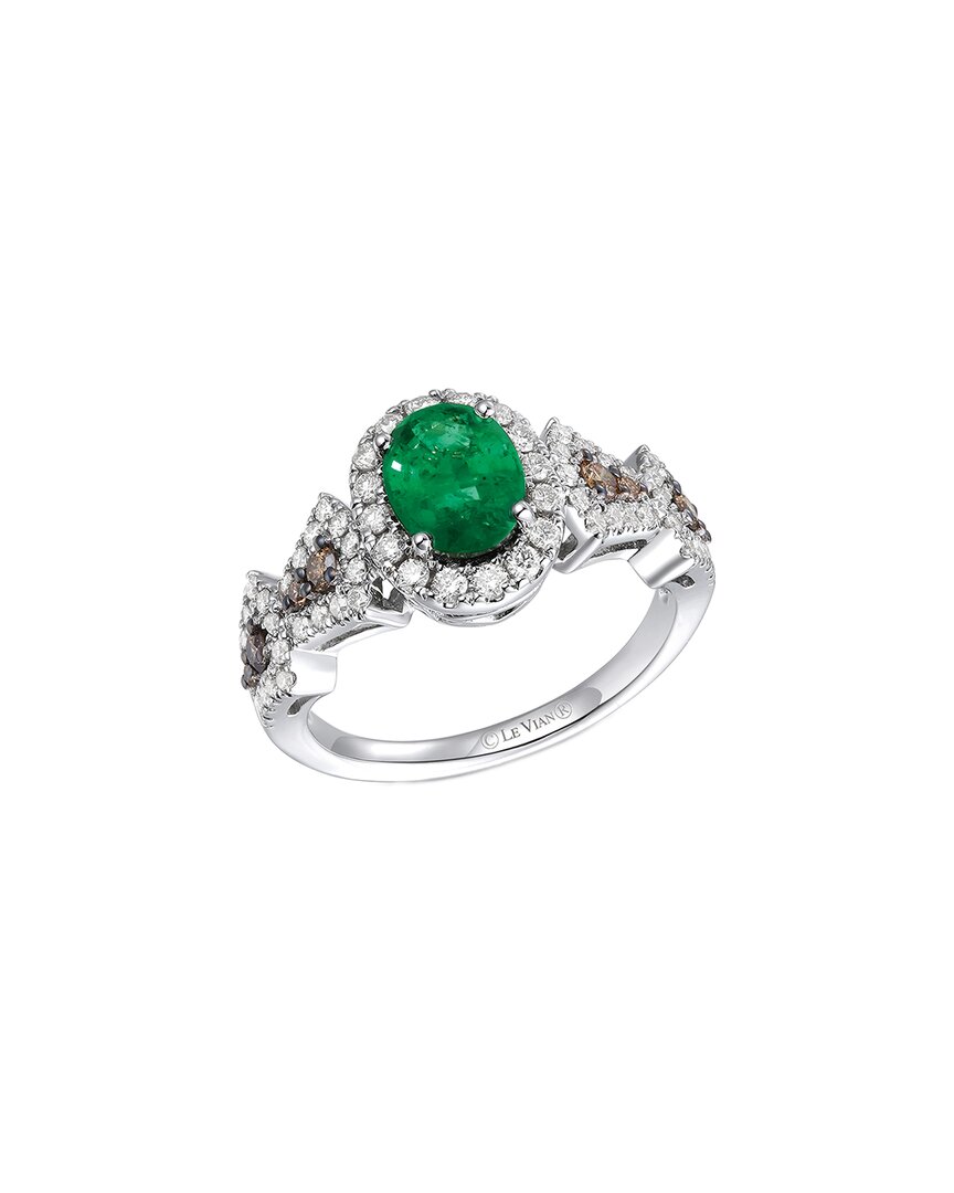 Le Vian ® Balance 14k 0.97 Ct. Tw. Diamond & Emerald Ring