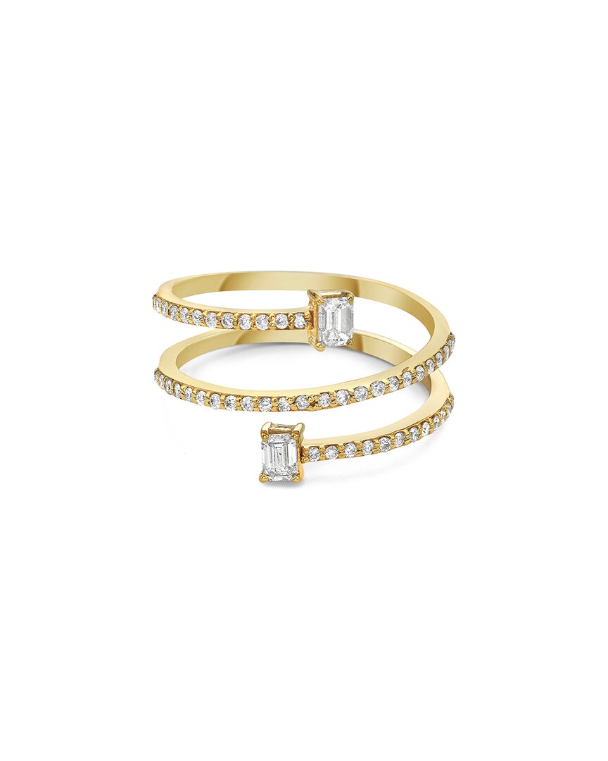 Forever Creations Usa Inc. Forever Creations 18k 0.52 Ct. Tw. Diamond Wrap Ring