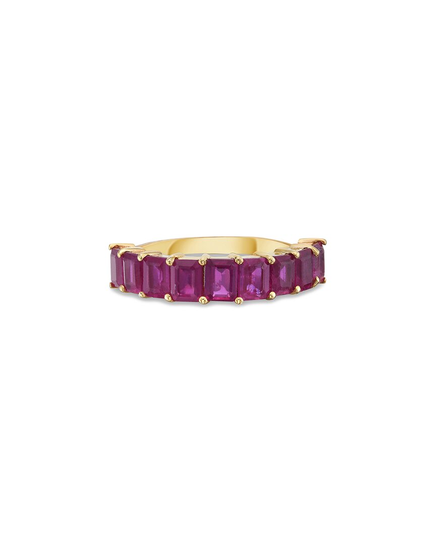 Forever Creations Usa Inc. Forever Creations 14k 2.70 Ct. Tw. Ruby Half-eternity Ring