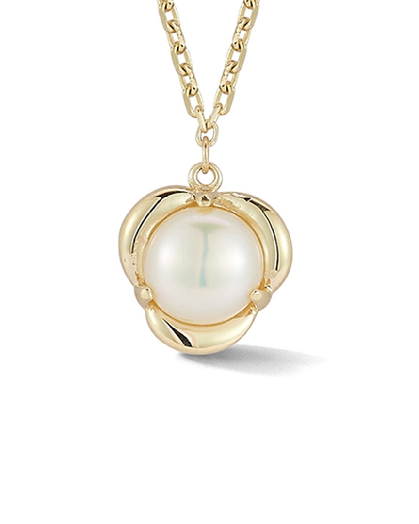 Ember Fine Jewelry 14K 6.5mmmm Pearl Necklace