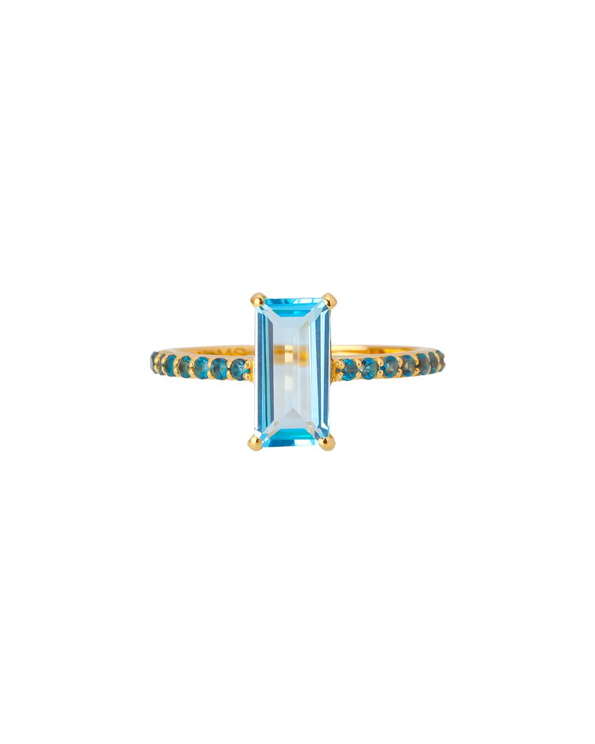 Tiramisu 14k 3.54 Ct. Tw. Gemstone Ring