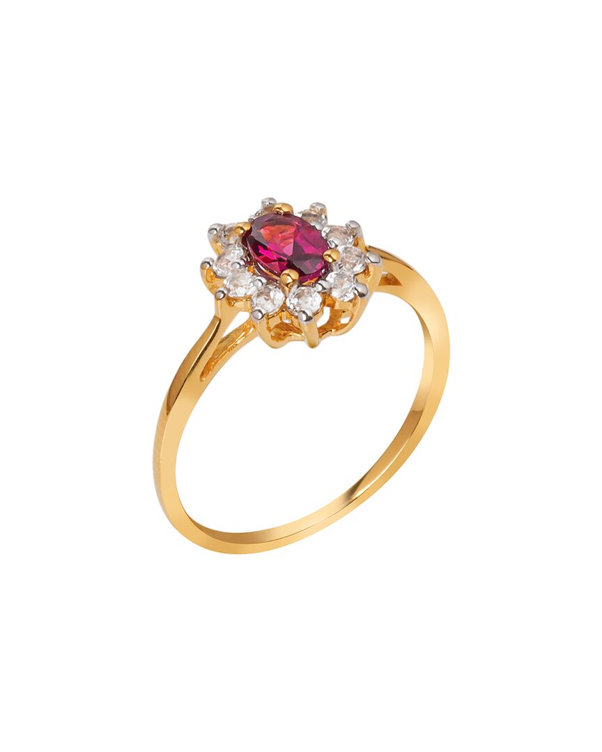 Tiramisu 10k 0.86 Ct. Tw. Gemstone Ring