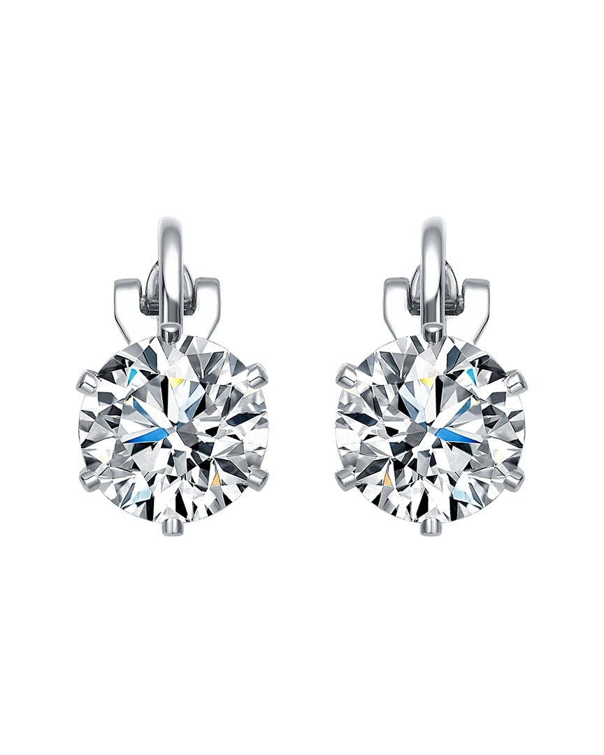 Genevive 14k Over Silver Clip-on Earrings