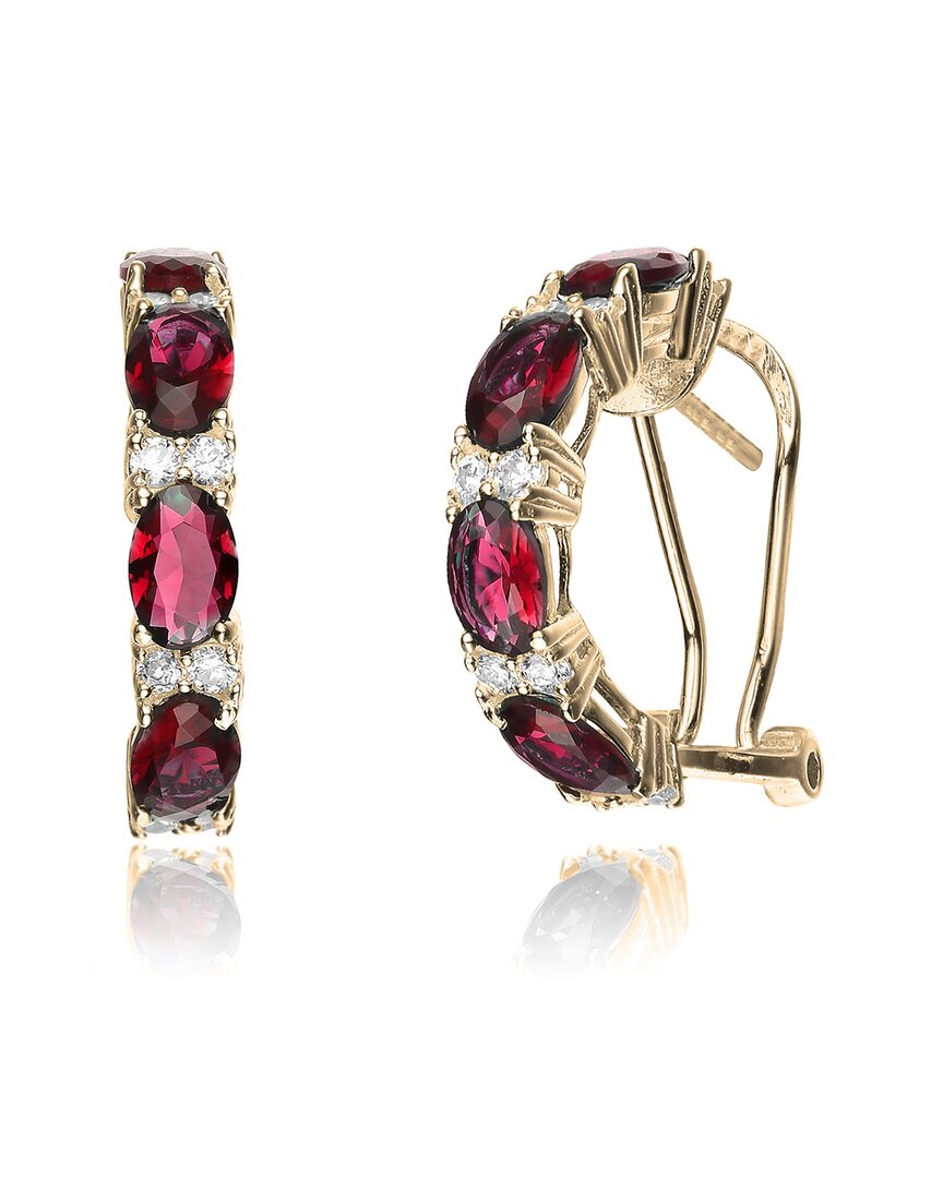 Genevive 14k Over Silver Earrings