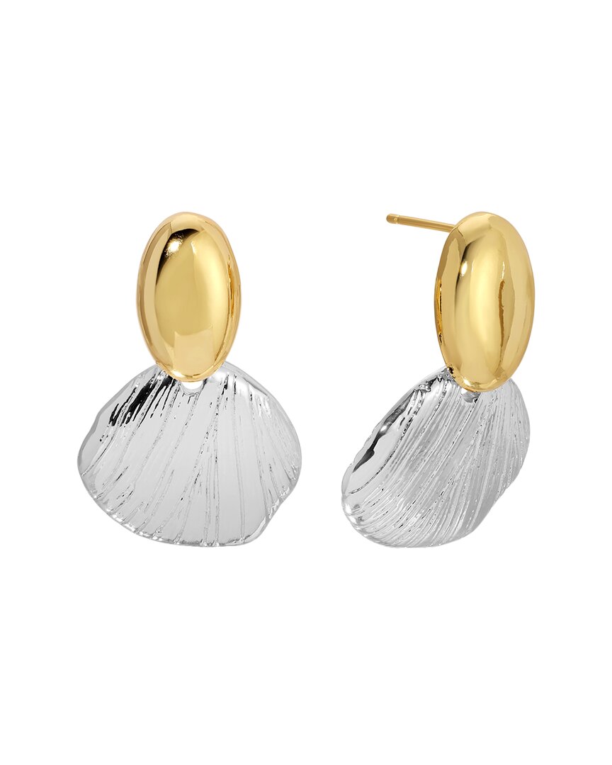 Eye Candy La Deniz Shell Drop Earrings