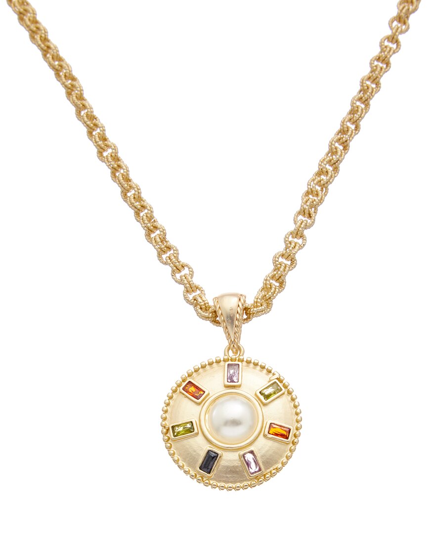 Juvell 18k Plated Topaz Necklace