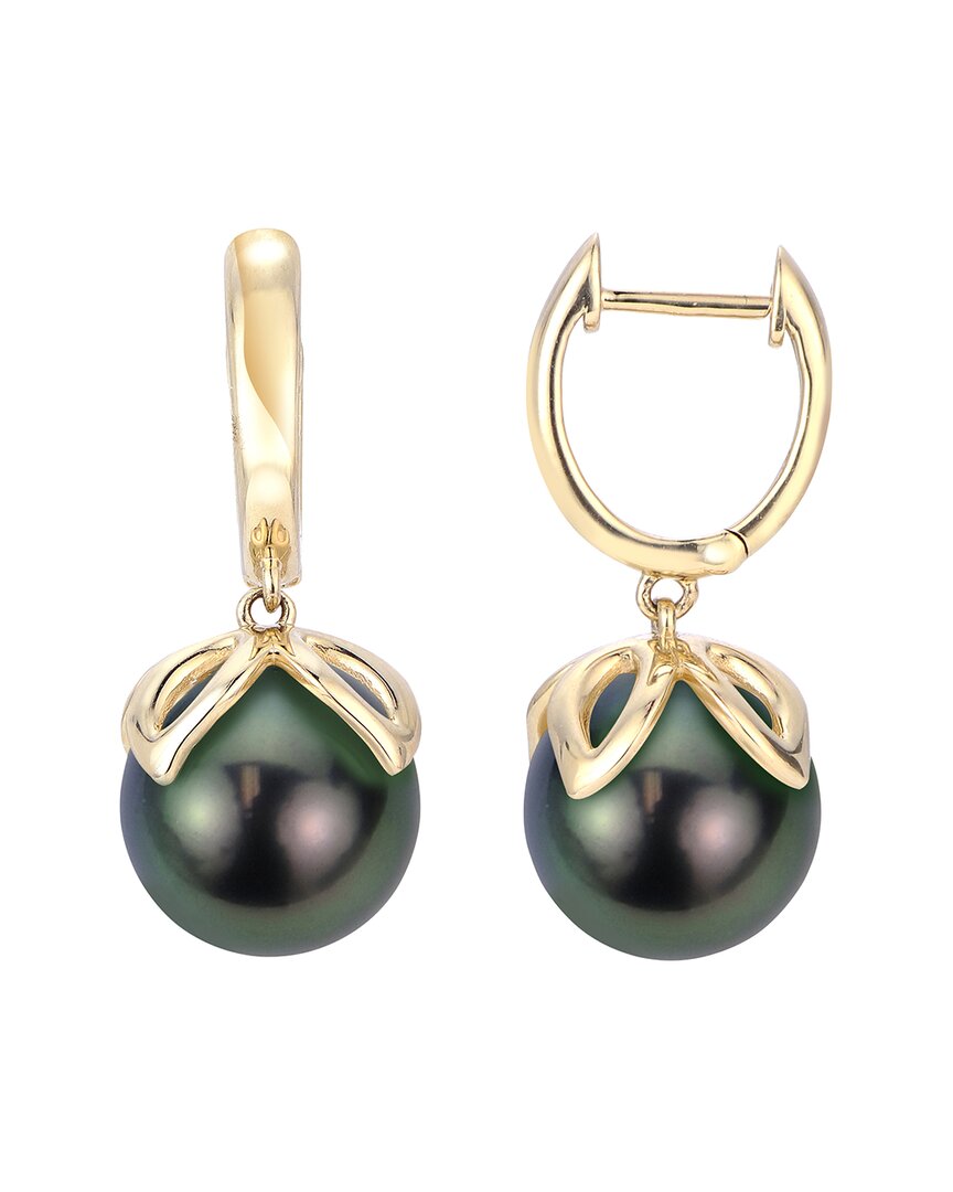 Pearls 14k 11-12mm Pearl Dangle Earrings
